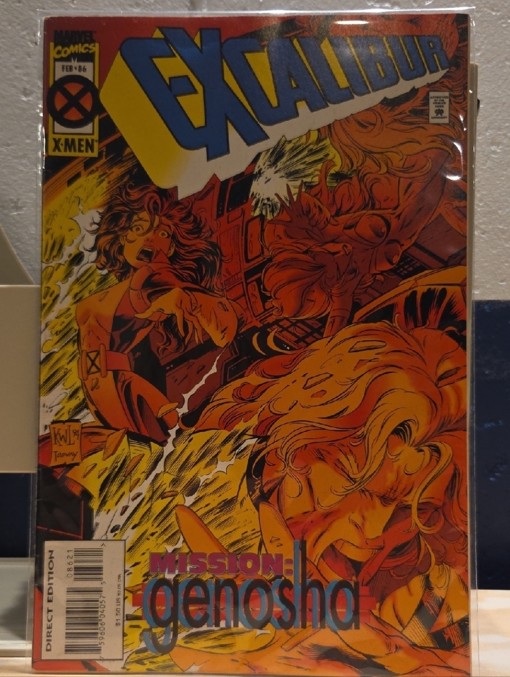 Marvel Comics Excalibur #1 Comic Book (1988)